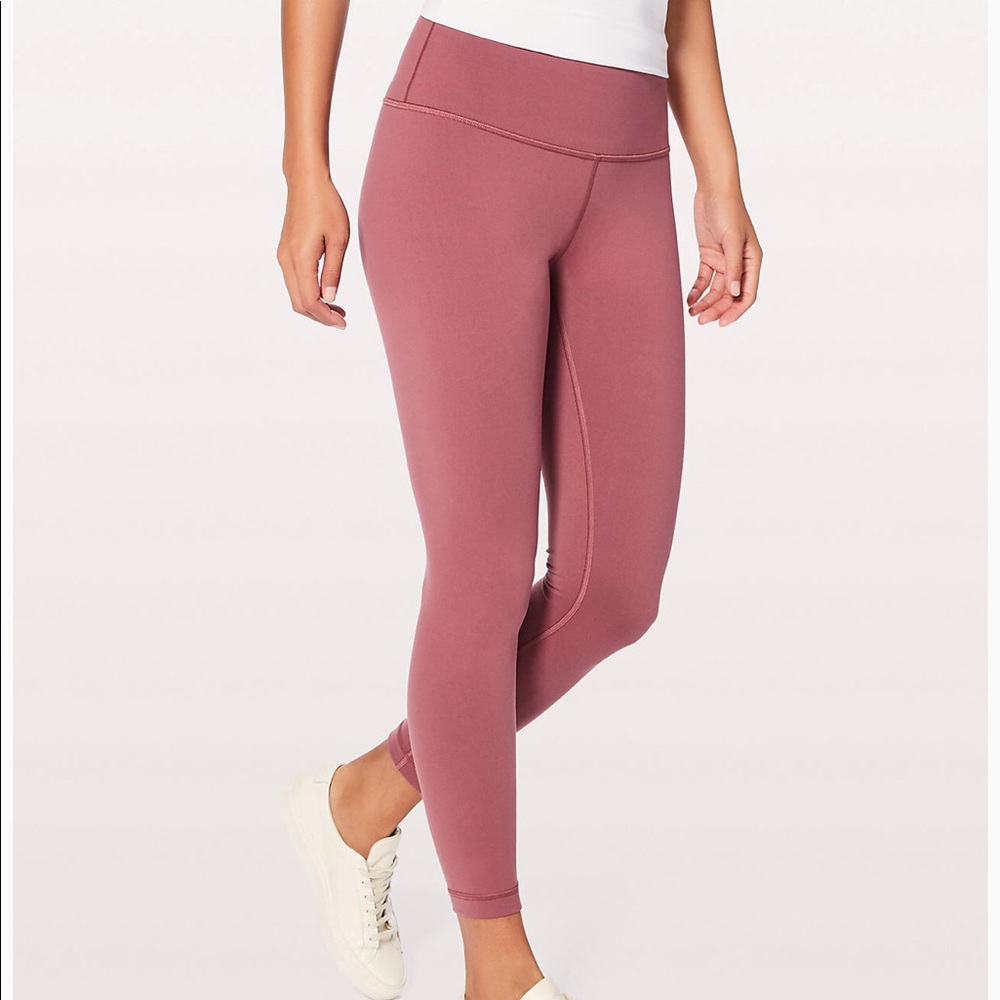 Lulu lemon Wunder Under High Rise 7/8 Leggings
